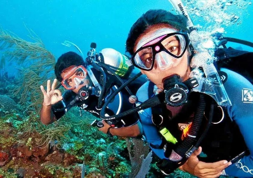 Scuba Diving At Grand Island