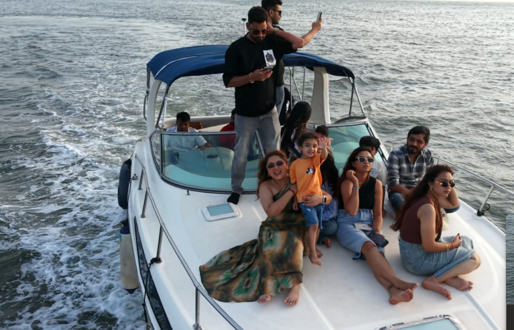 yacht in goa