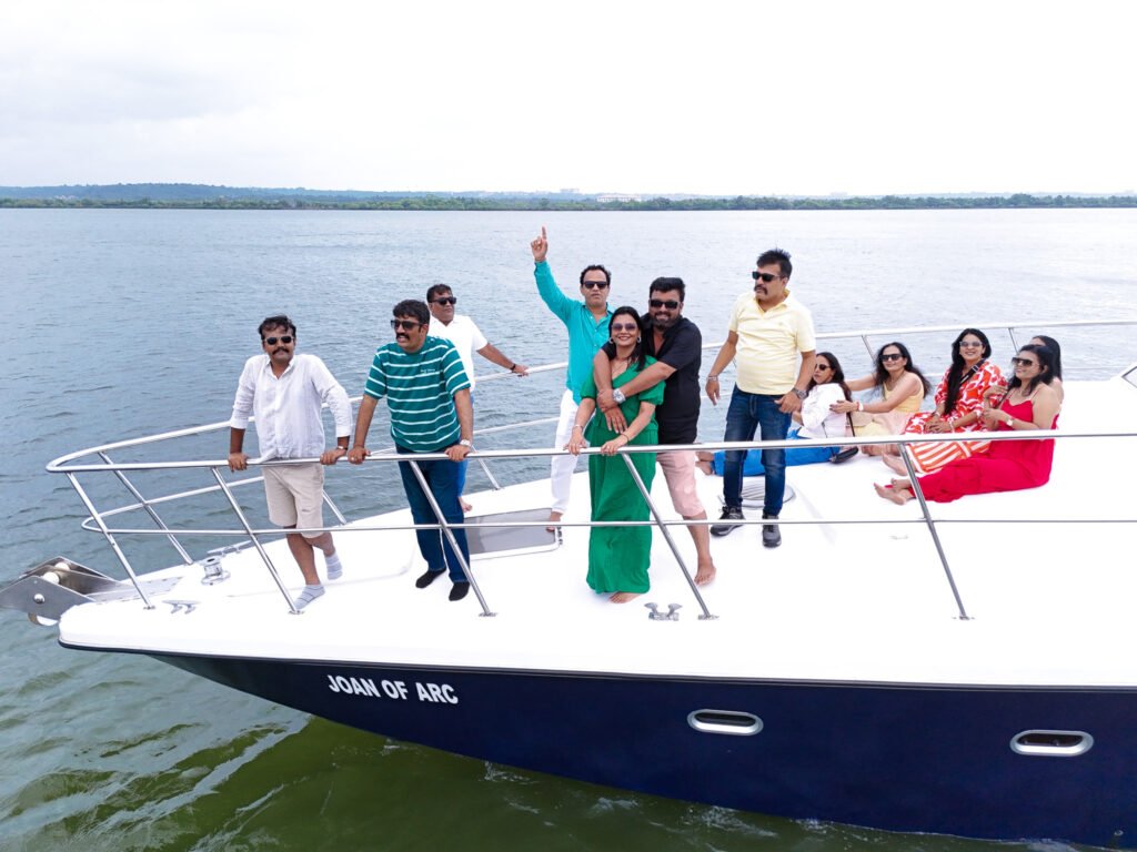 Yacht in goa