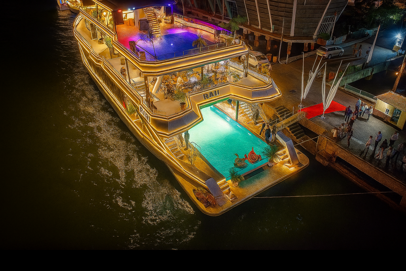 luxury yacht in Goa