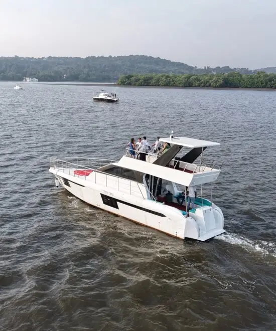 book yacht in goa