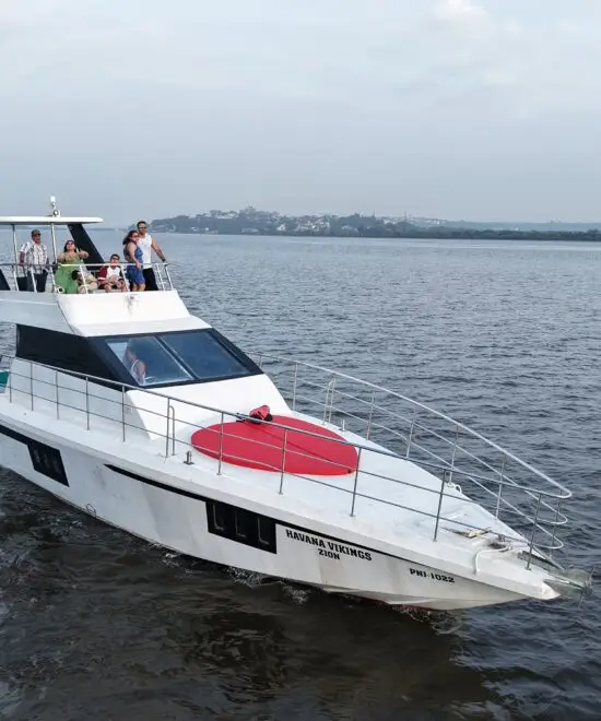 yacht rental goa