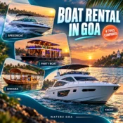 Boat rental in goa